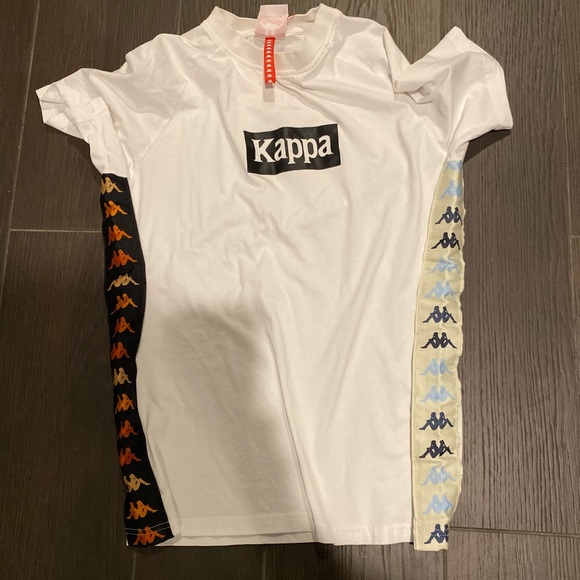 Kappa Other - Men’s Kappa White T shirt with cool design on the sides.